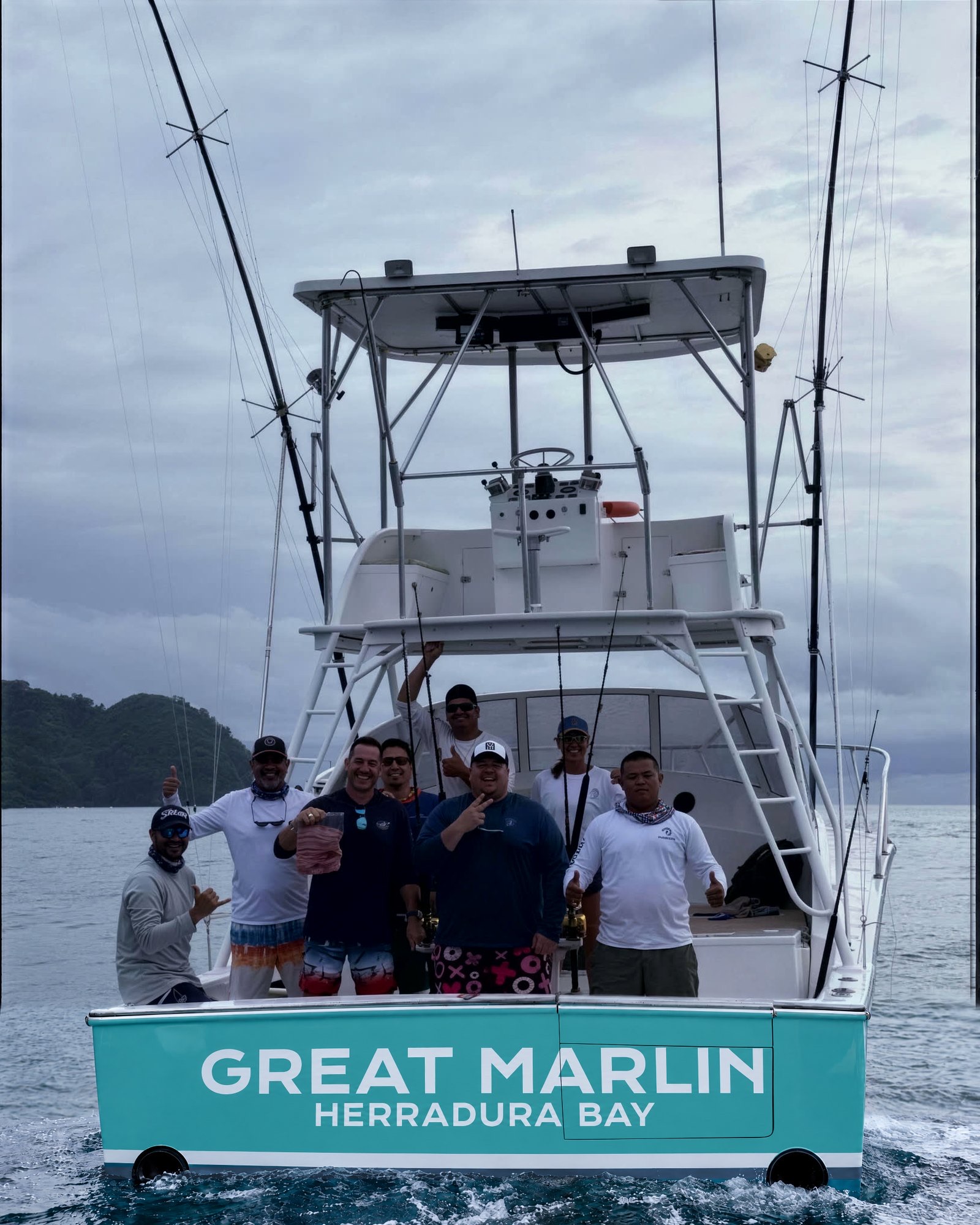 Fishing trip on the Great Marlin, Costa Rica